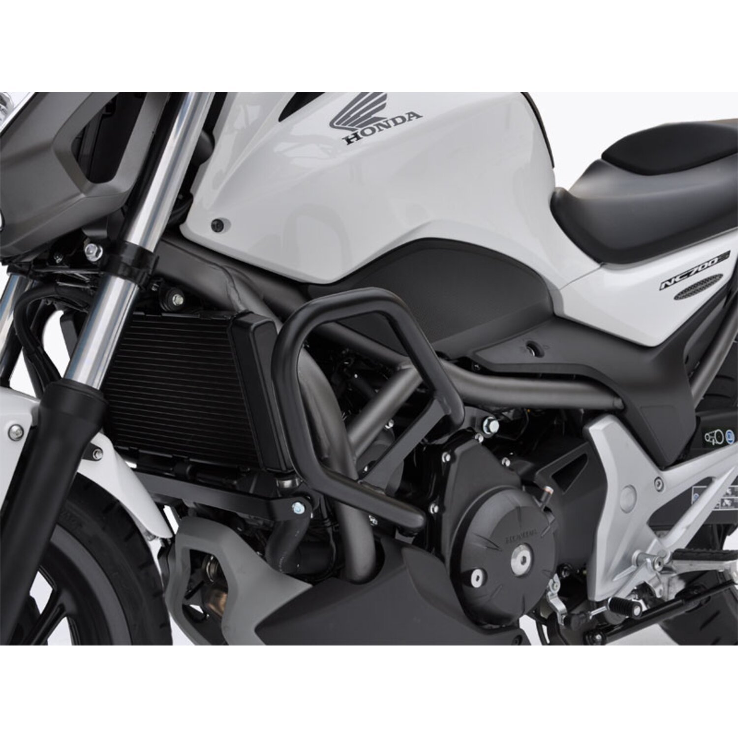 Zieger crash bar black, Matte
