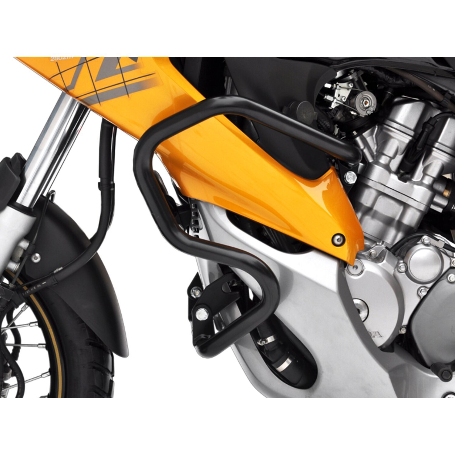 Zieger crash bar black, Matte
