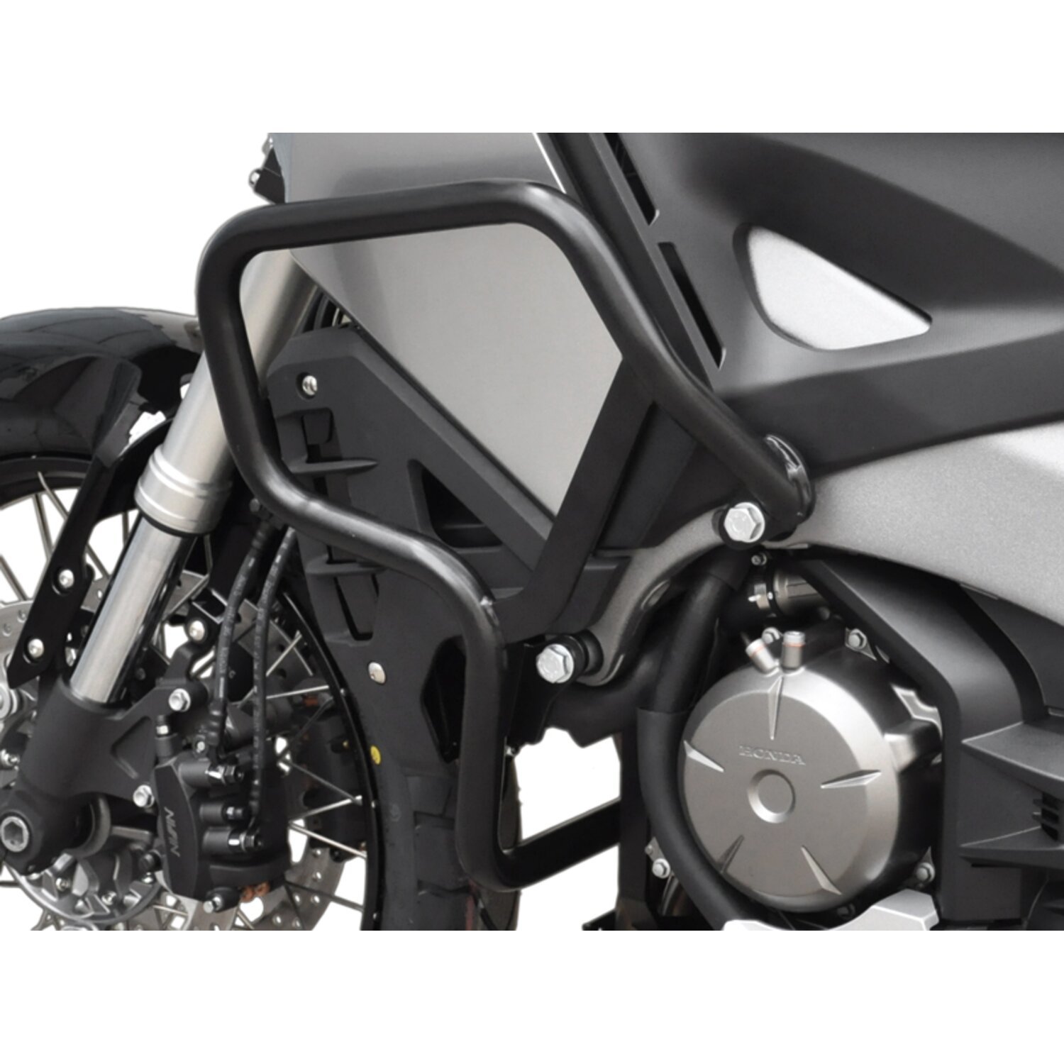 Zieger crash bar black, Matte