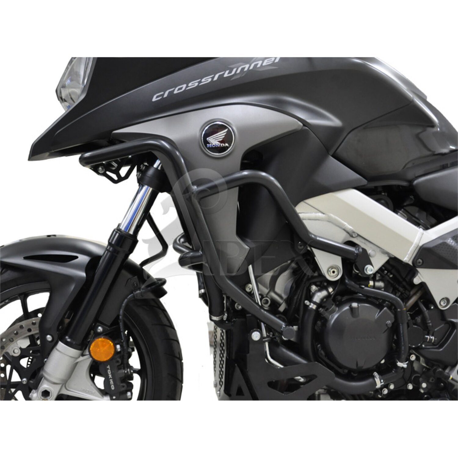 Zieger crash bar black, Matte