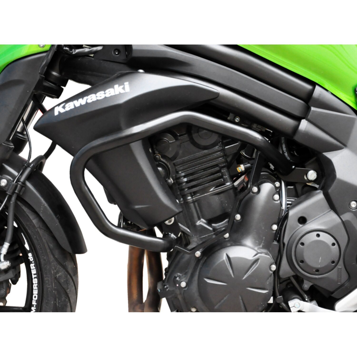 Zieger crash bar black, Matte