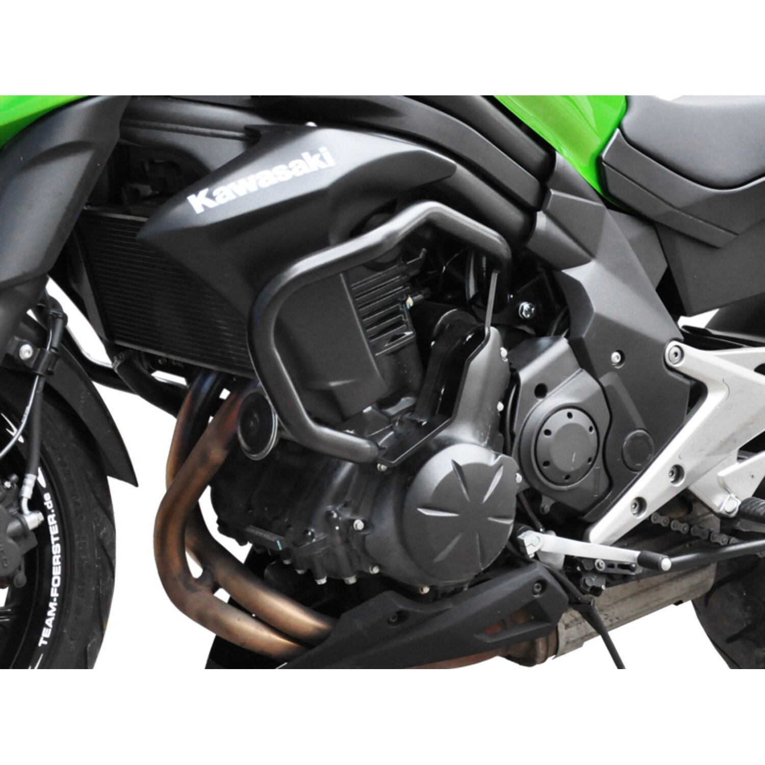 Zieger crash bar black, Matte