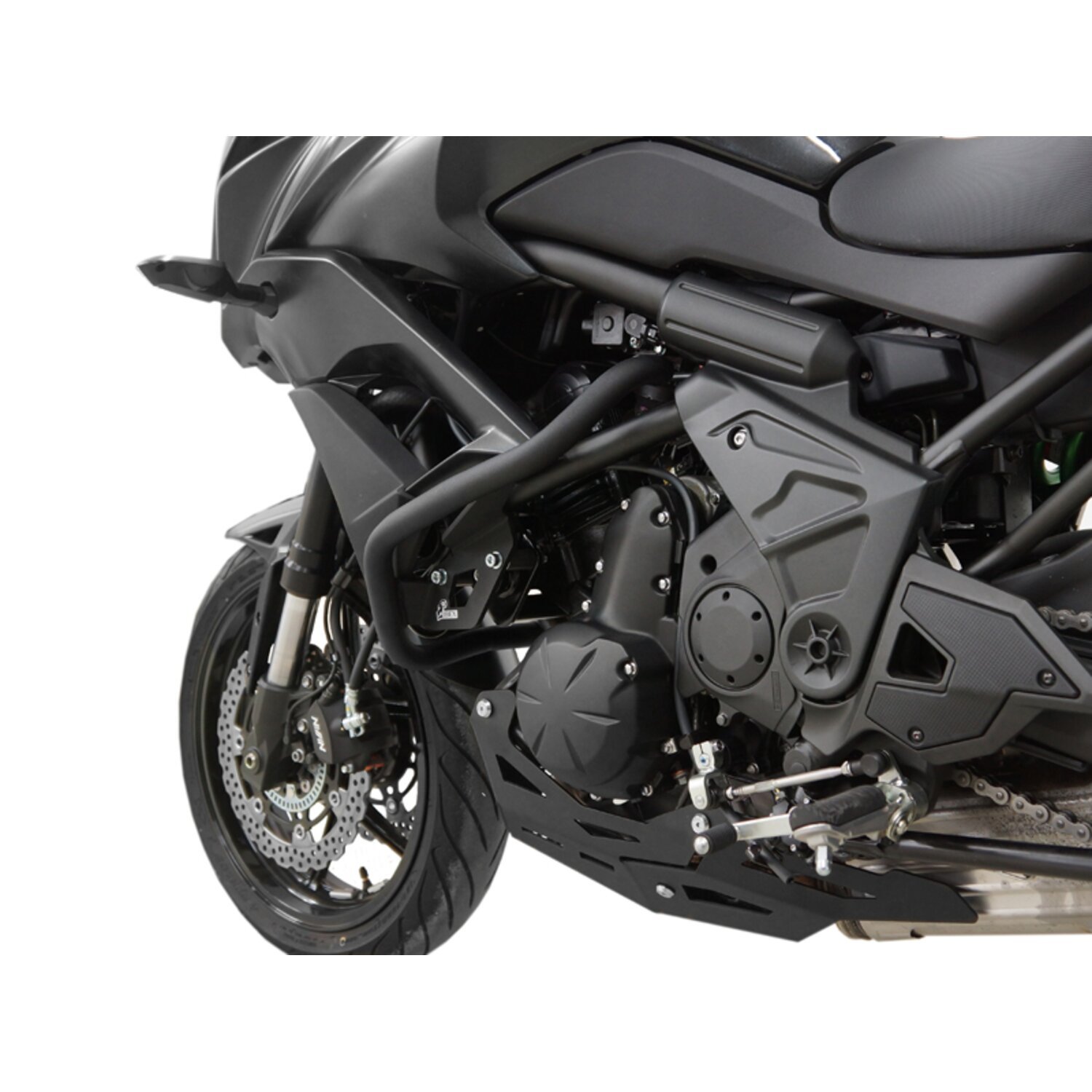 Zieger crash bar black, Matte