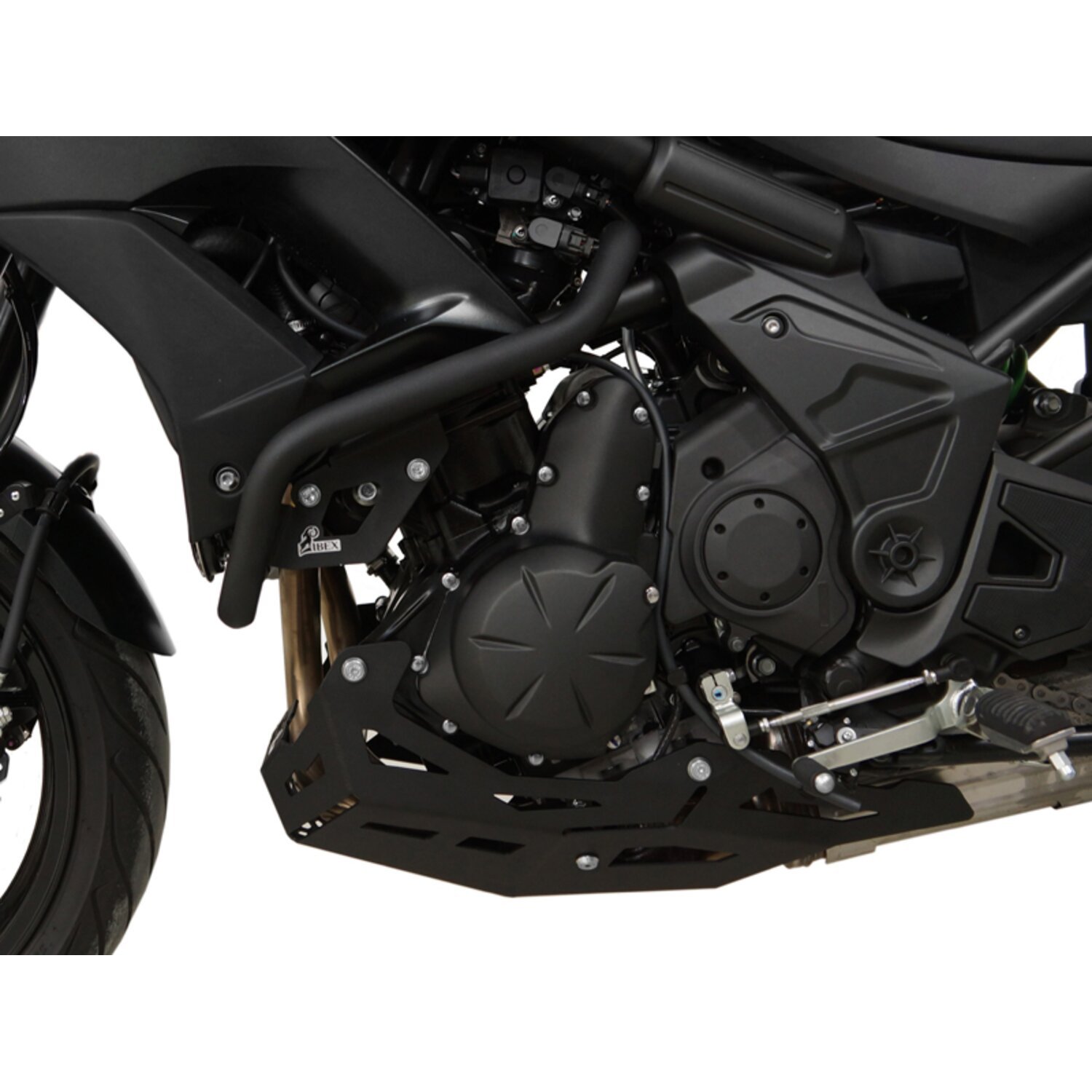Zieger crash bar black, Matte
