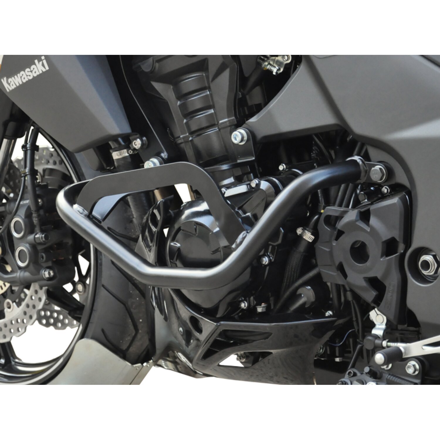 Zieger crash bar black, Matte