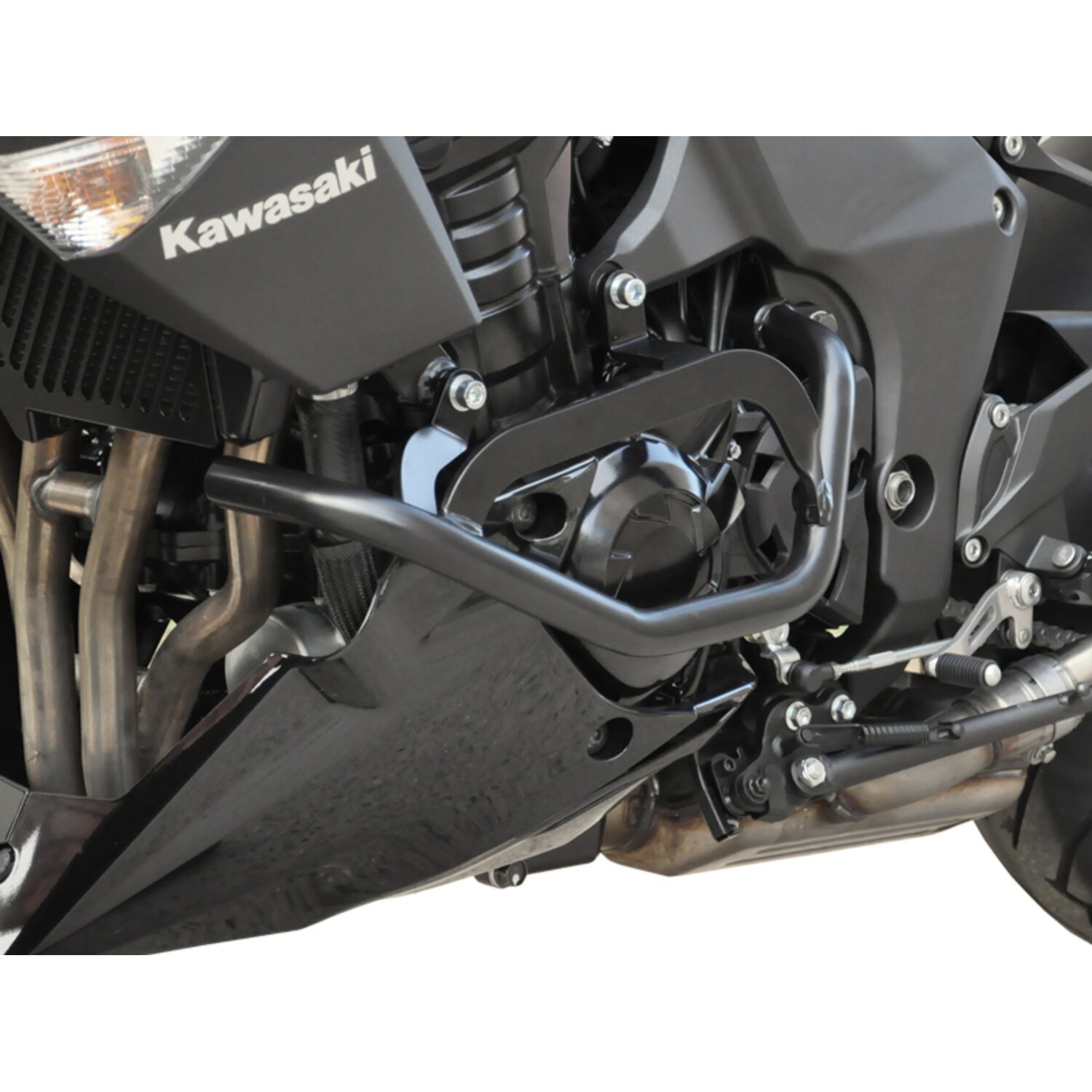 Zieger crash bar black, Matte