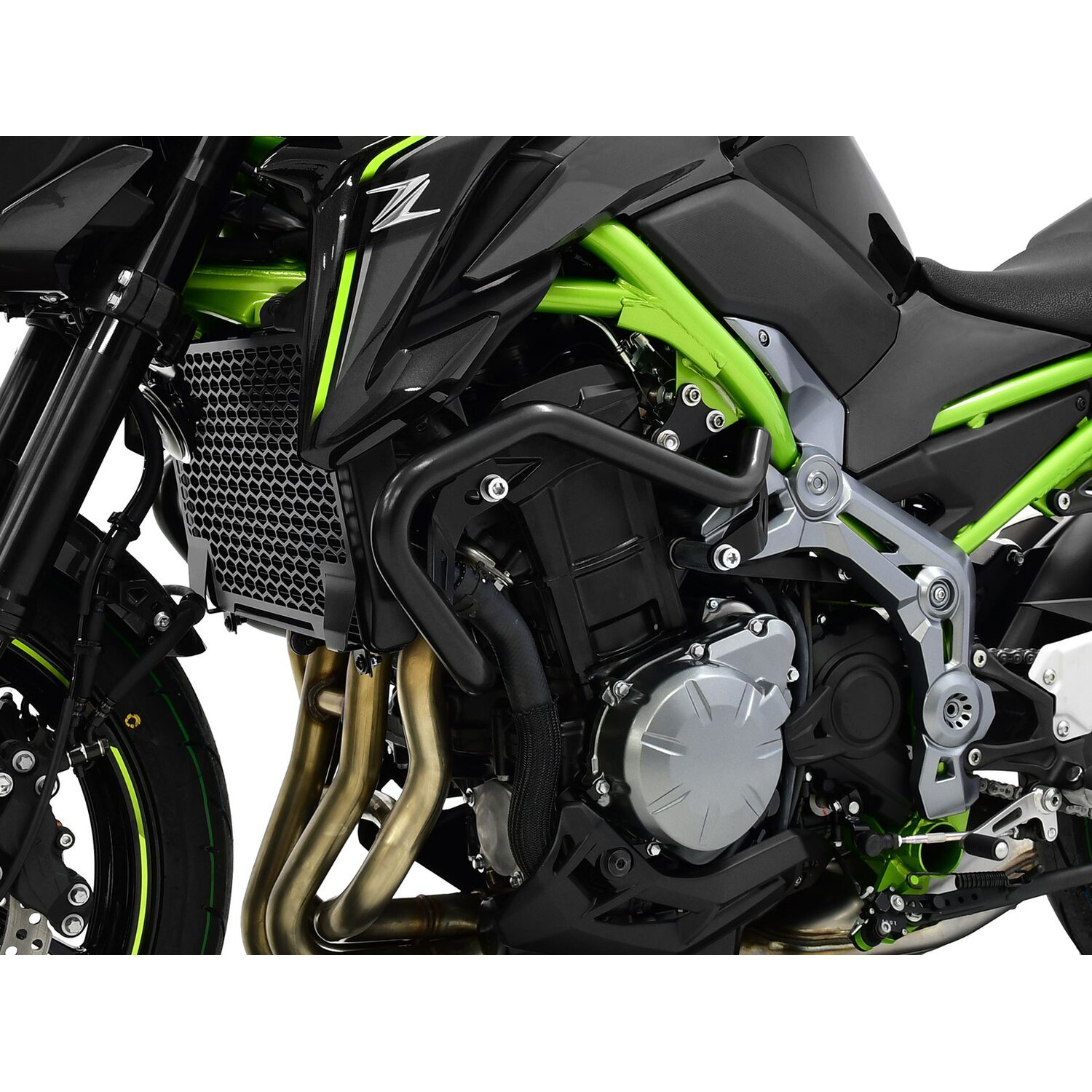 Zieger crash bar black, Matte