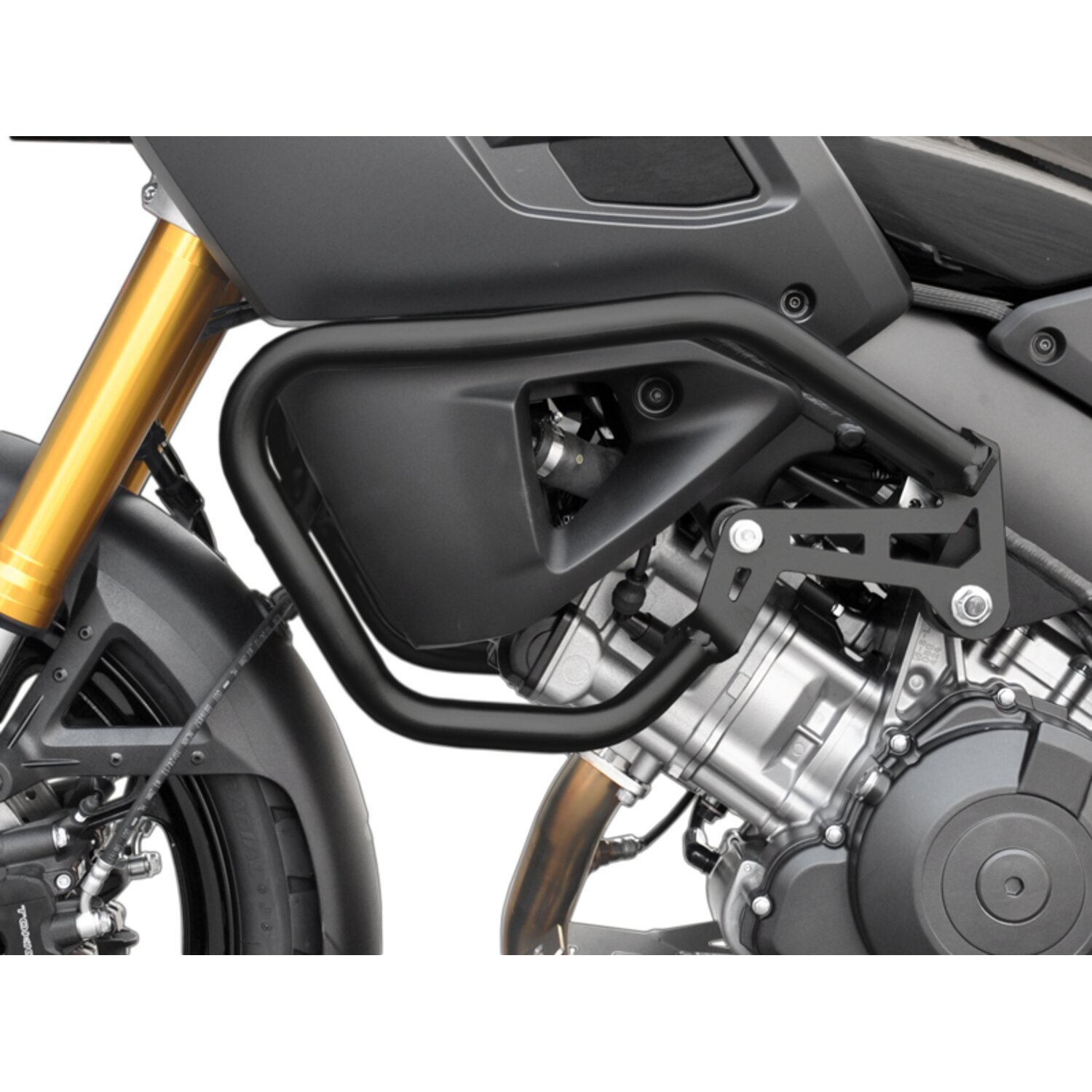 Zieger crash bar black, Matte