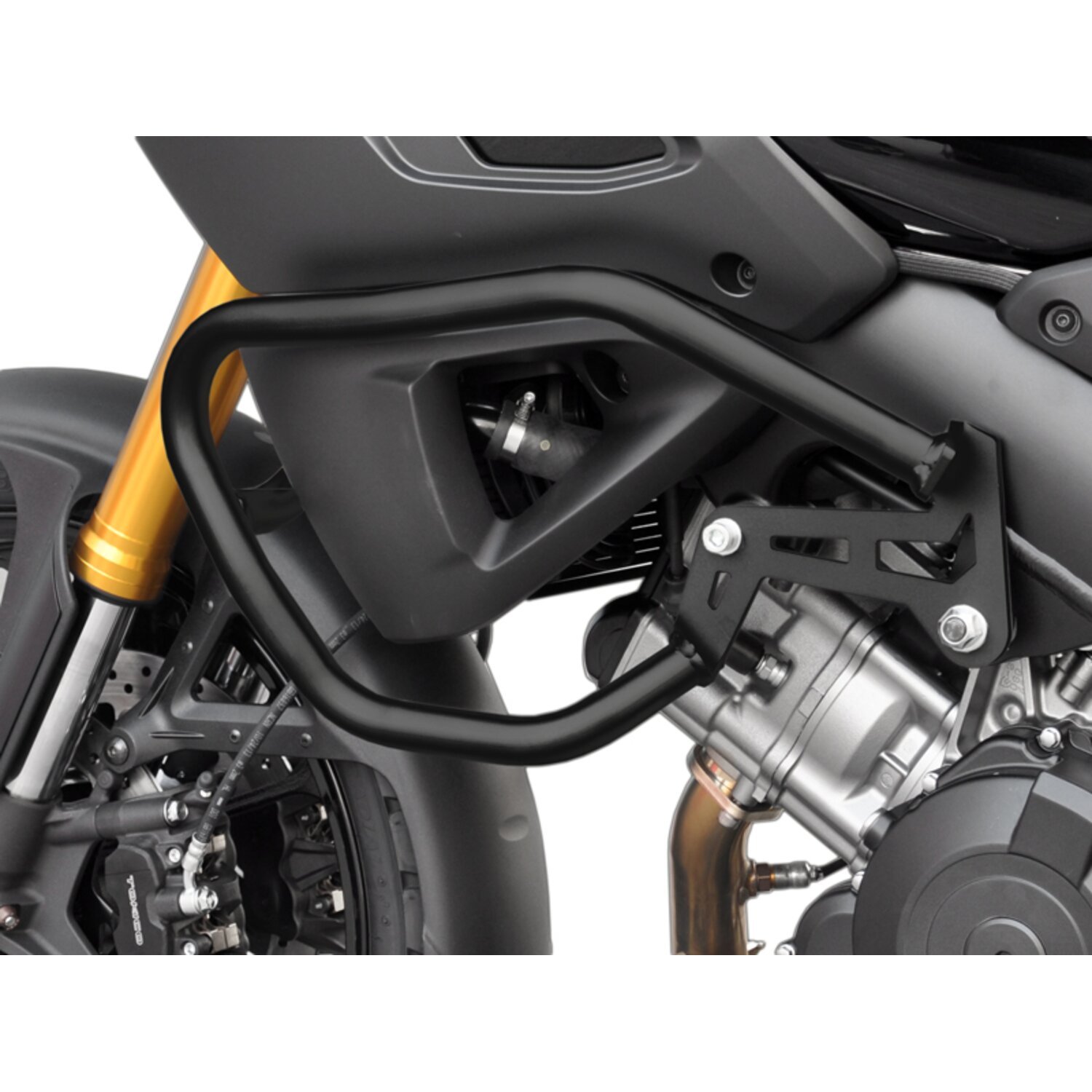 Zieger crash bar black, Matte