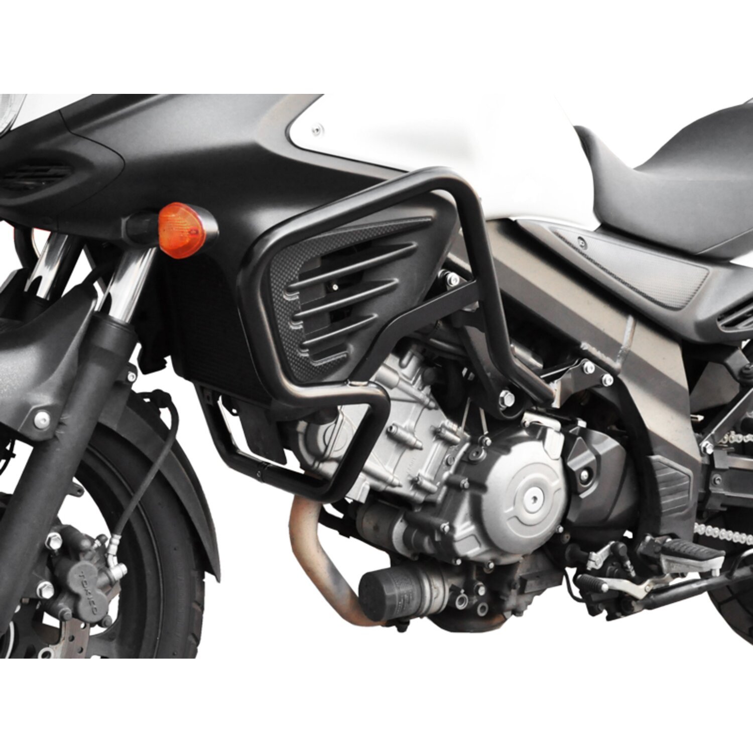 Zieger crash bar black, Matte