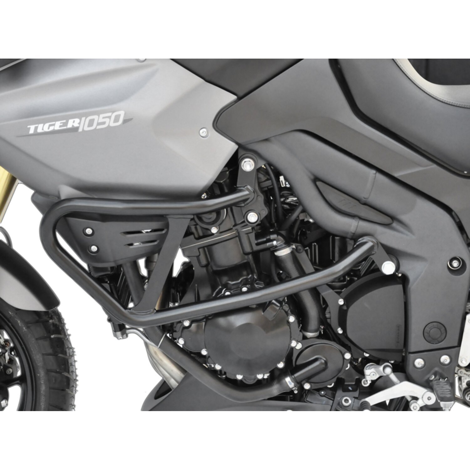 Zieger crash bar black, Matte