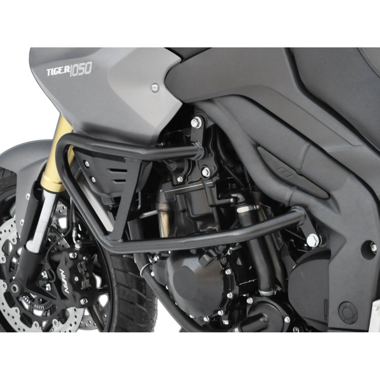 Zieger crash bar black, Matte
