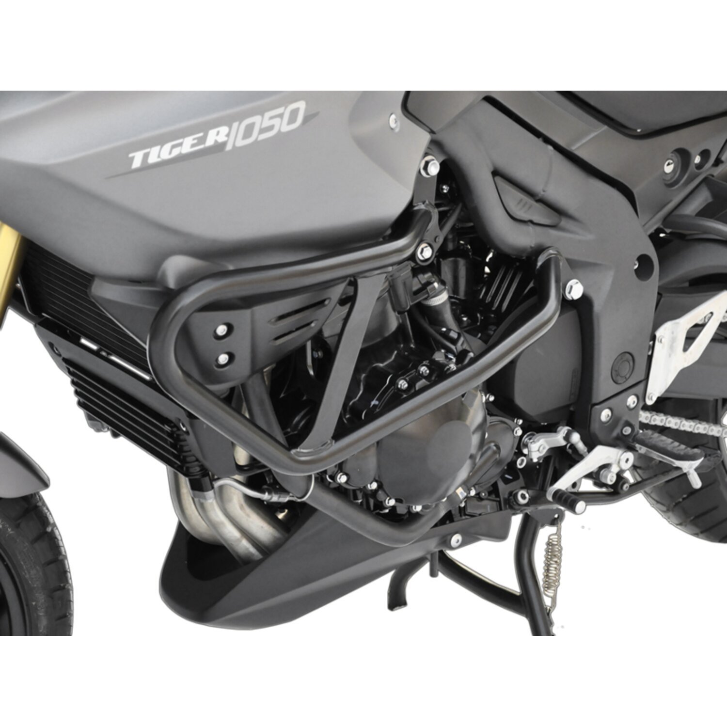 Zieger crash bar black, Matte