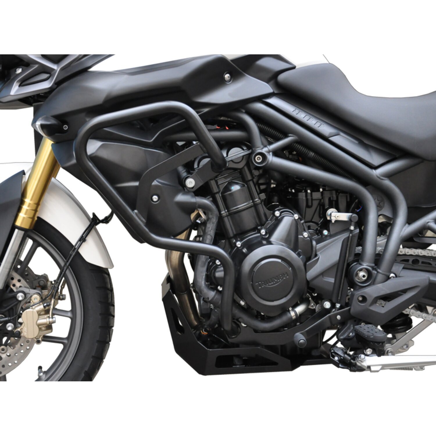 Zieger crash bar black, Matte