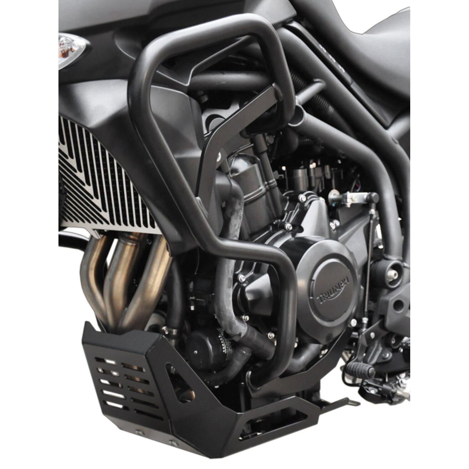 Zieger crash bar black, Matte