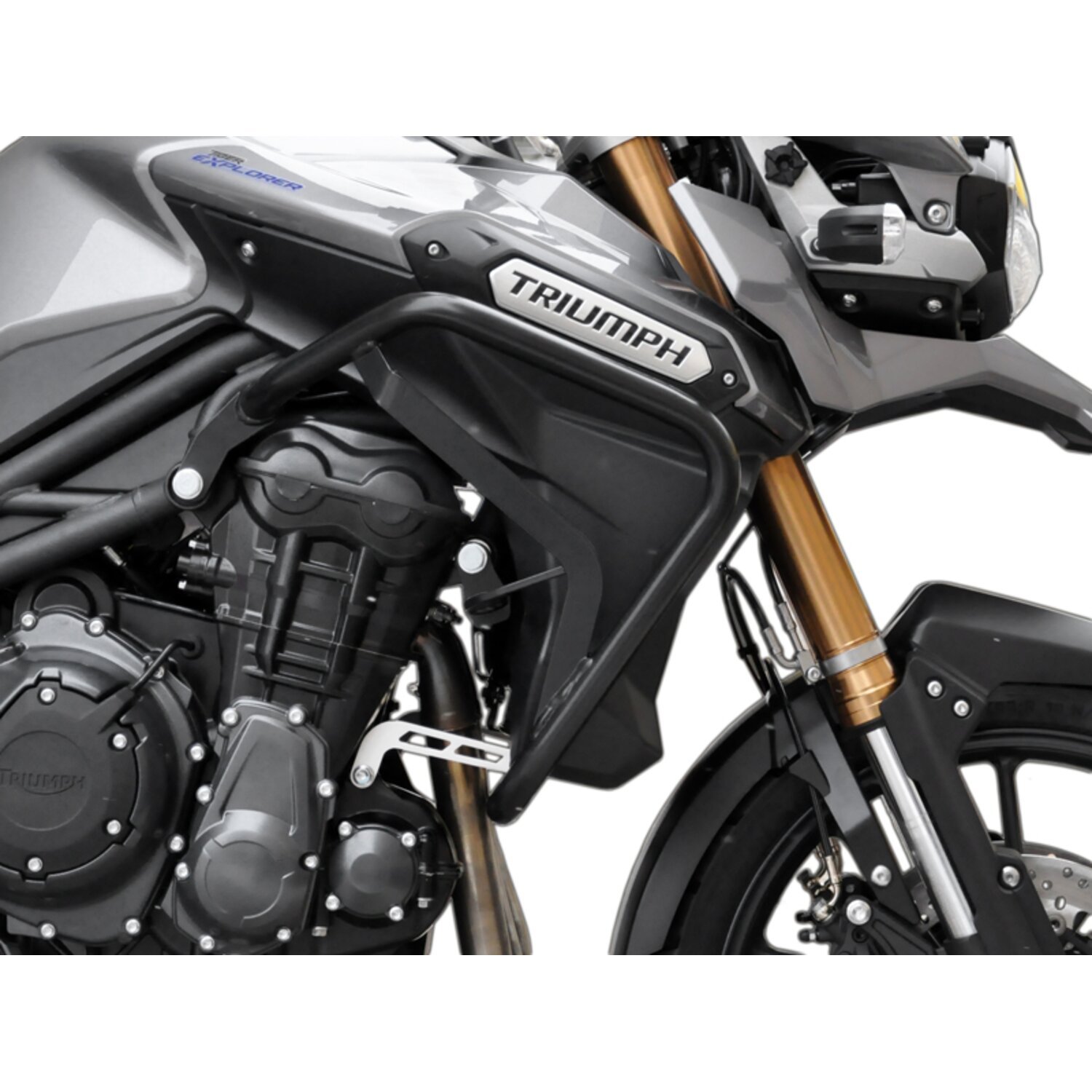 Zieger crash bar black, Matte