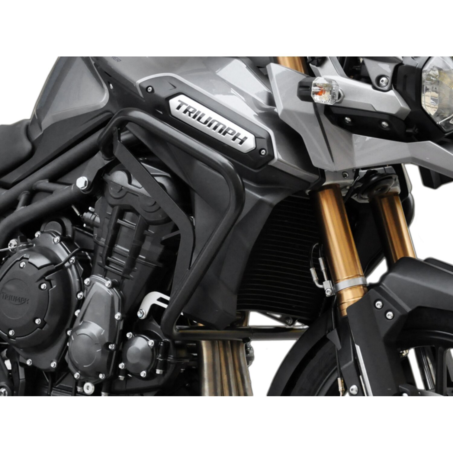 Zieger crash bar black, Matte