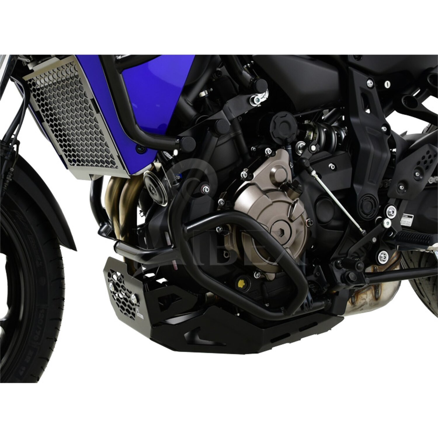 Zieger crash bar black, Matte