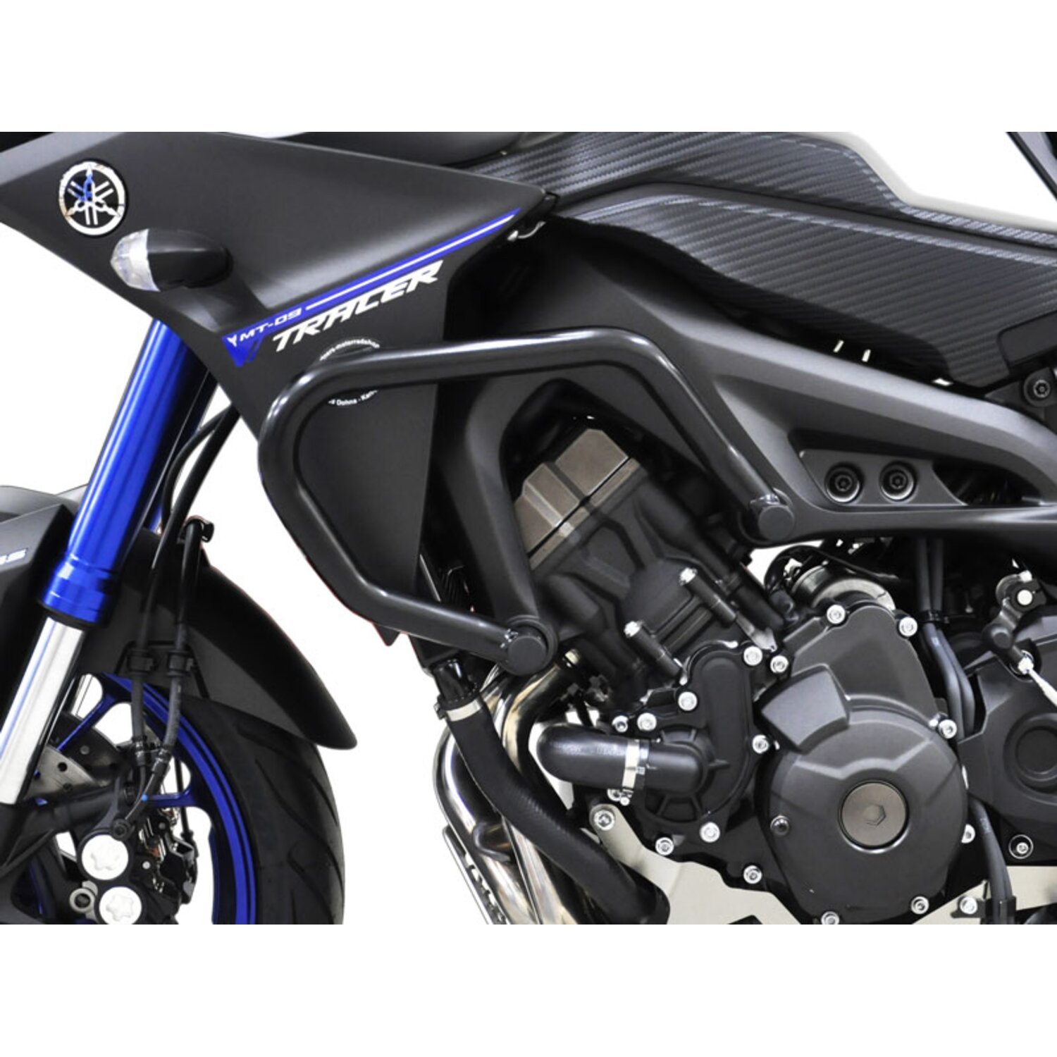 Zieger crash bar black, Matte