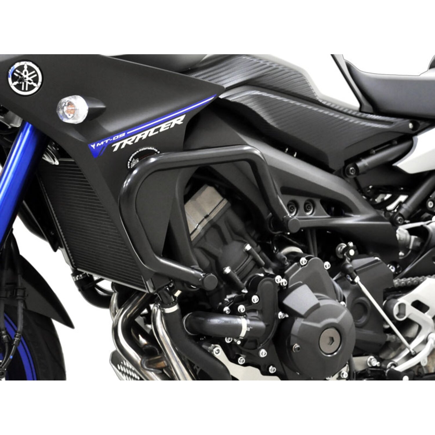 Zieger crash bar black, Matte