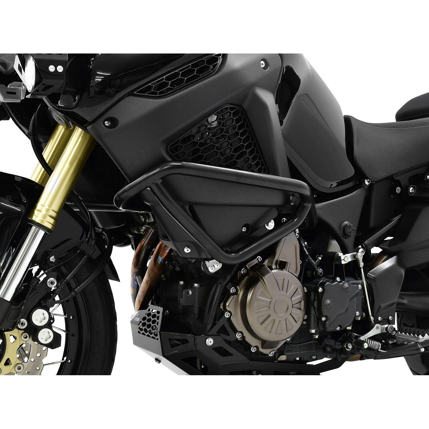 Zieger crash bar black, Matte