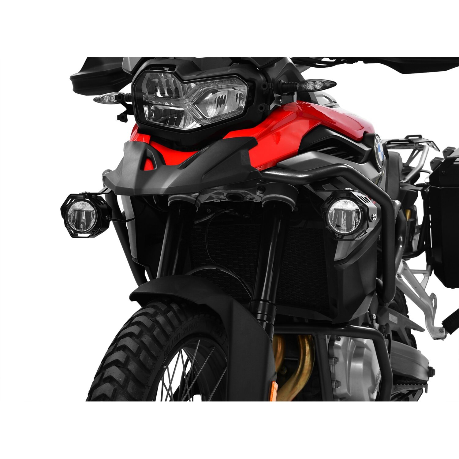 Zieger fairing crash bar, Black, Matte