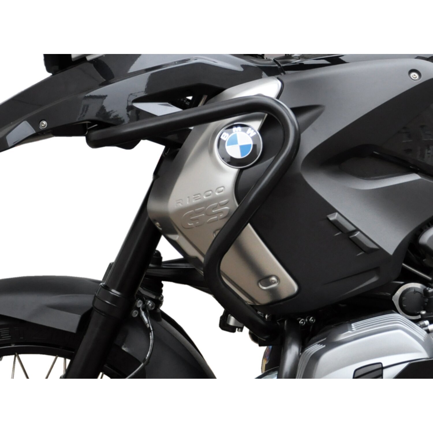 Zieger fairing crash bar, Black, Matte