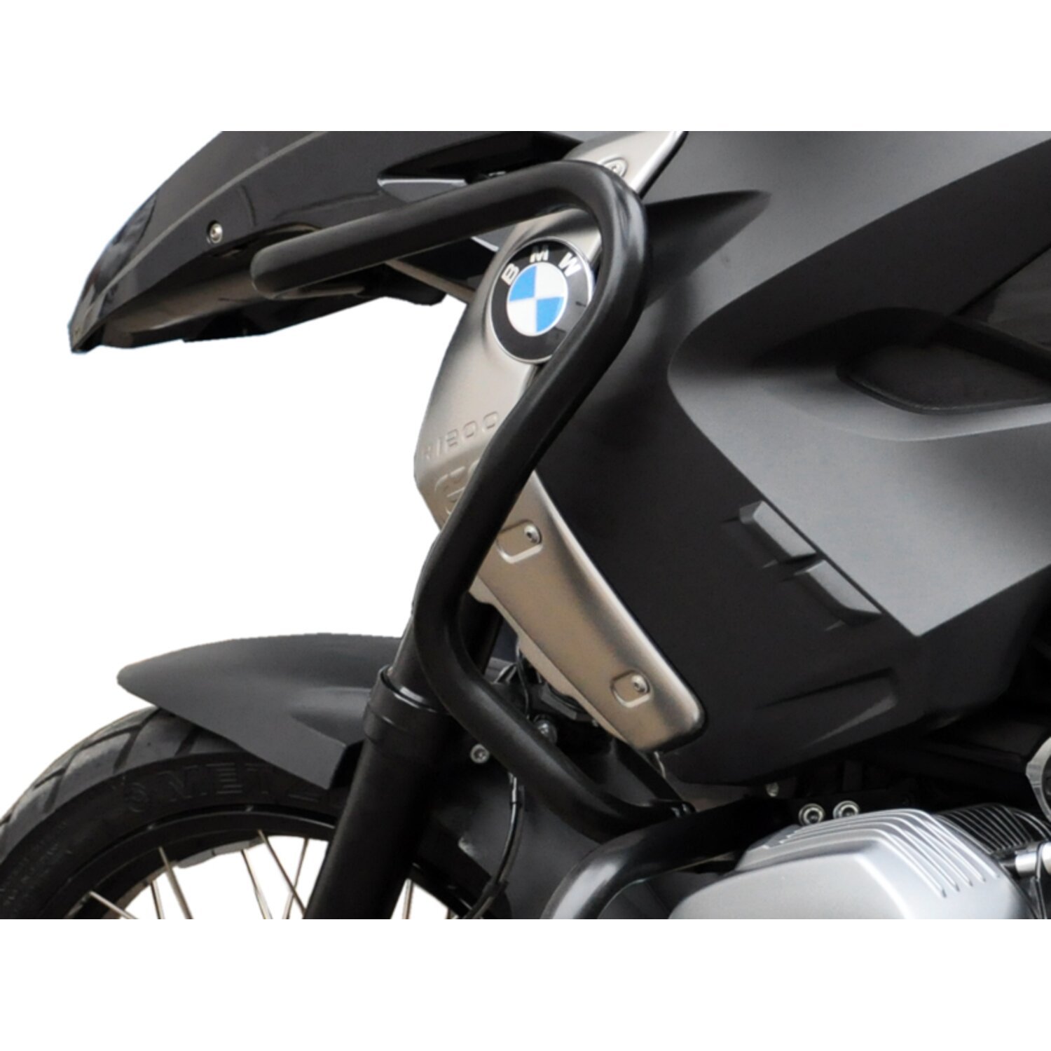 Zieger fairing crash bar, Black, Matte