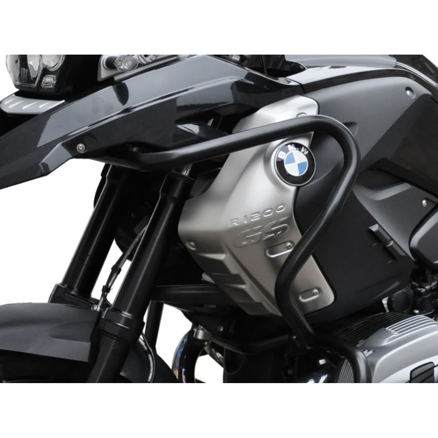 Zieger fairing crash bar, Black, Matte