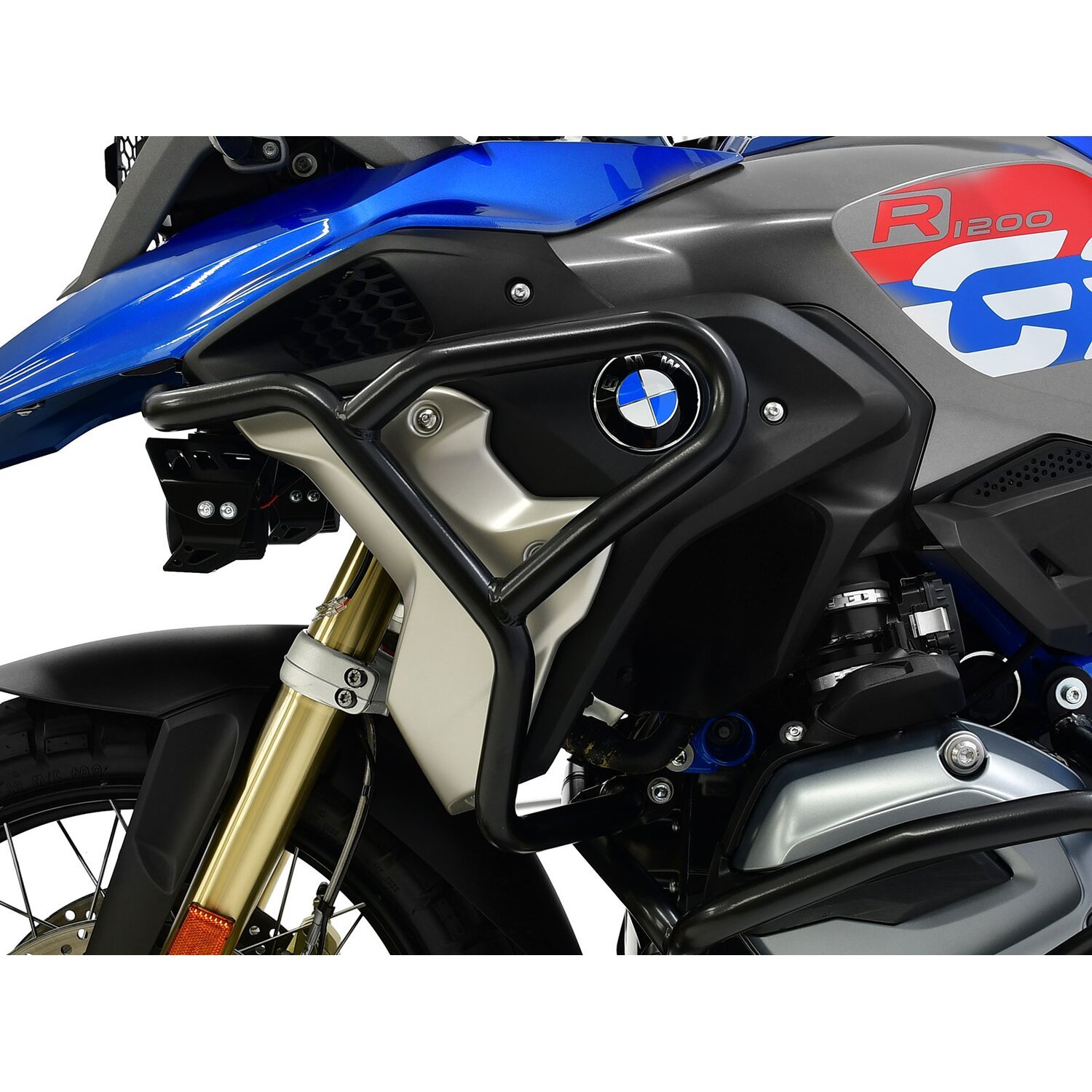 Zieger fairing crash bar, Black, Matte