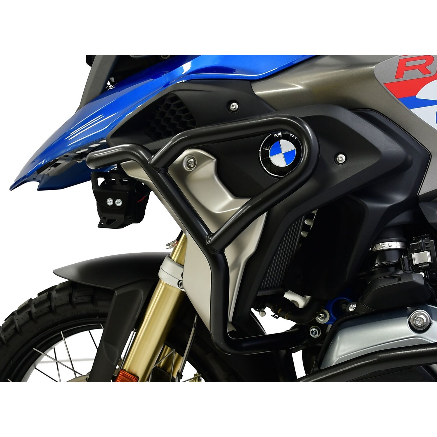 Zieger fairing crash bar, Black, Matte