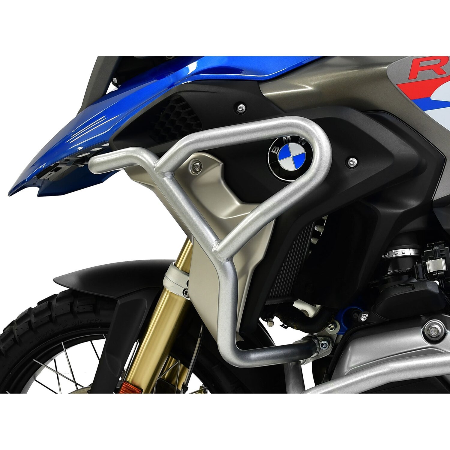 Zieger fairing crash bar, Silver