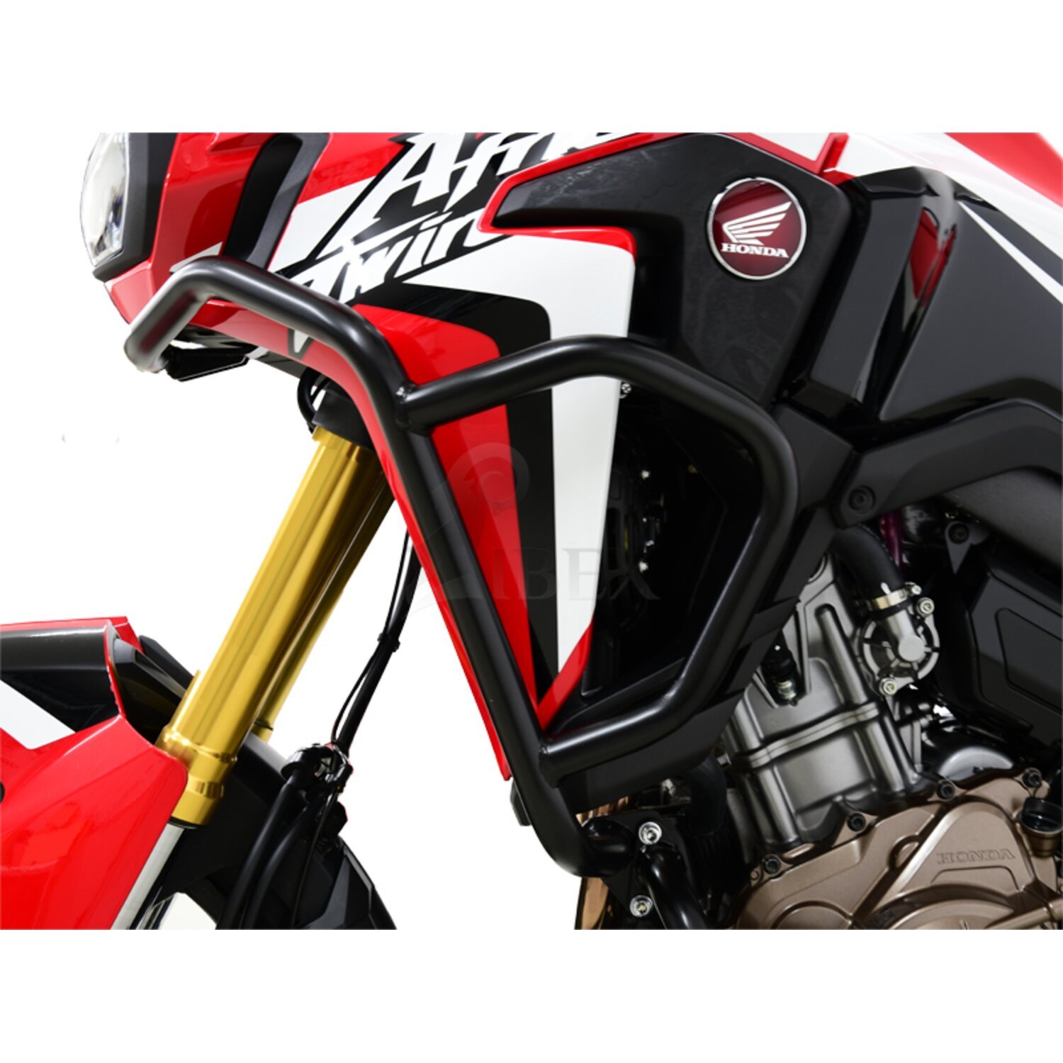 Zieger fairing crash bar, Black, Matte