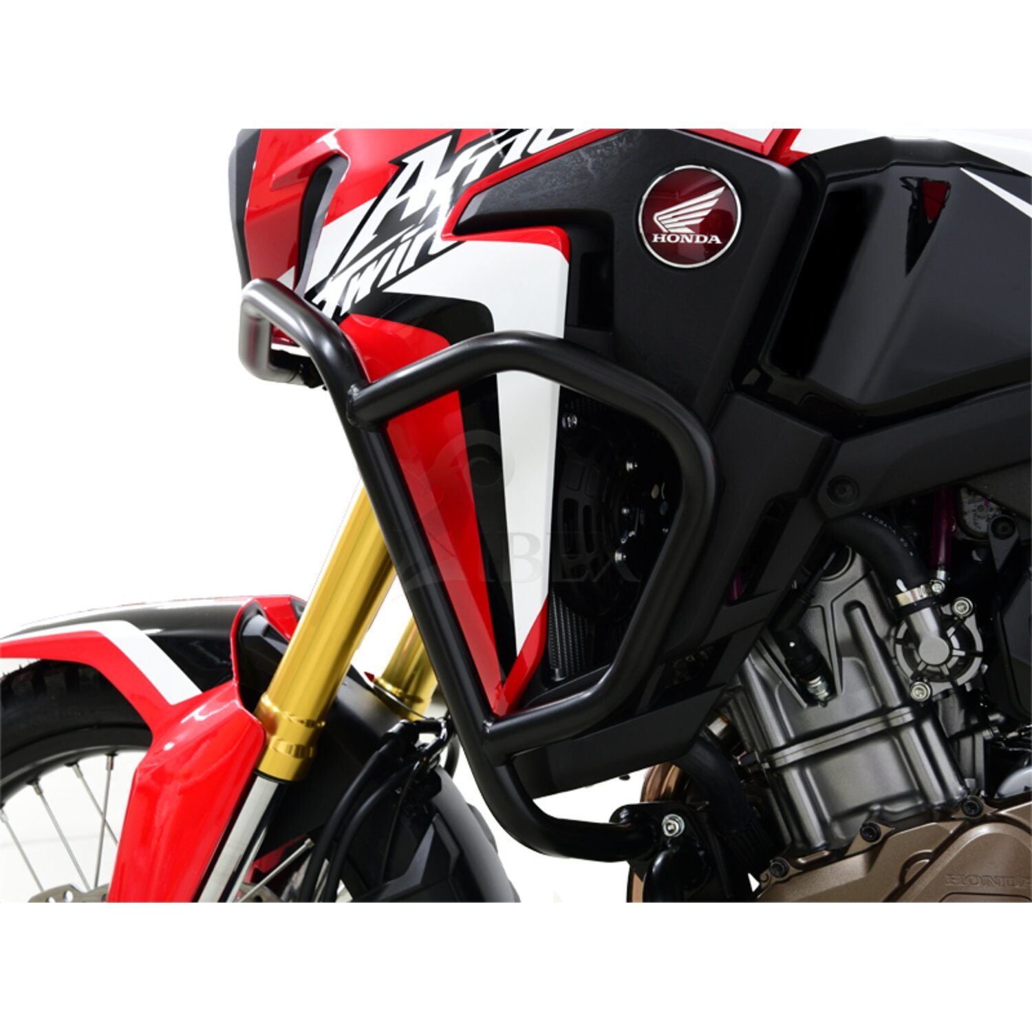 Zieger fairing crash bar, Black, Matte