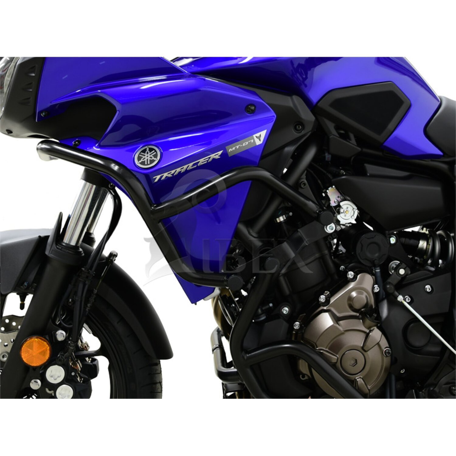 Zieger fairing crash bar, Black, Matte