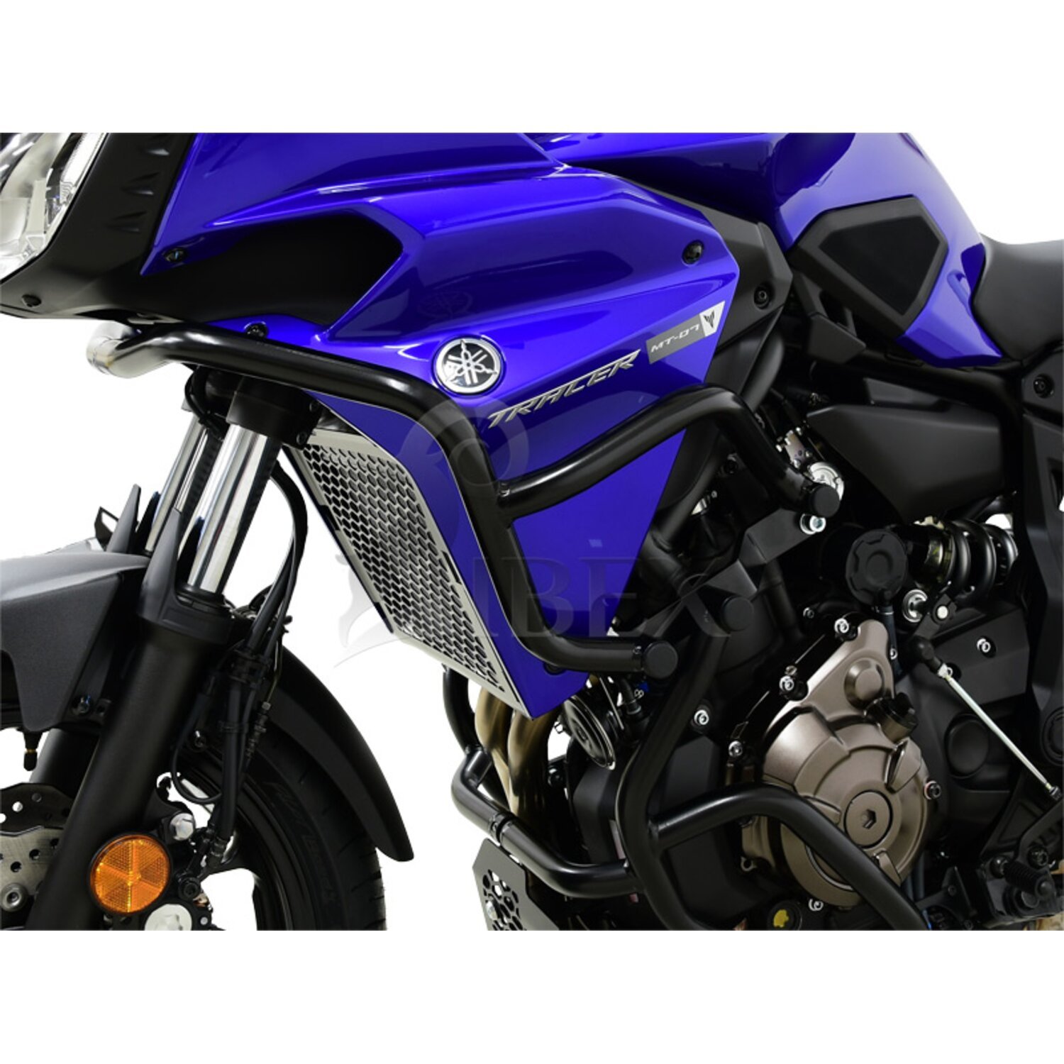 Zieger fairing crash bar, Black, Matte