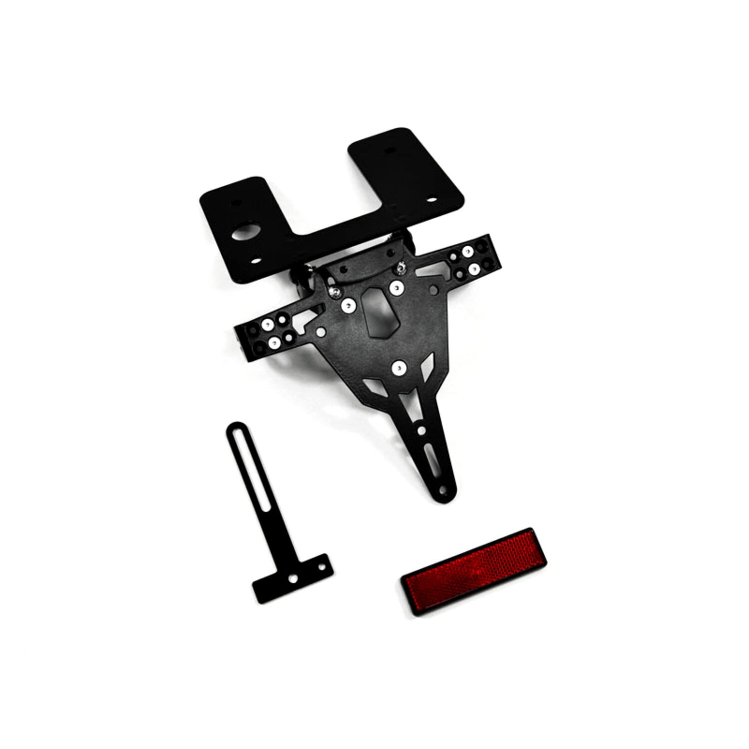 Zieger license plate bracket Pro, Black, Matte