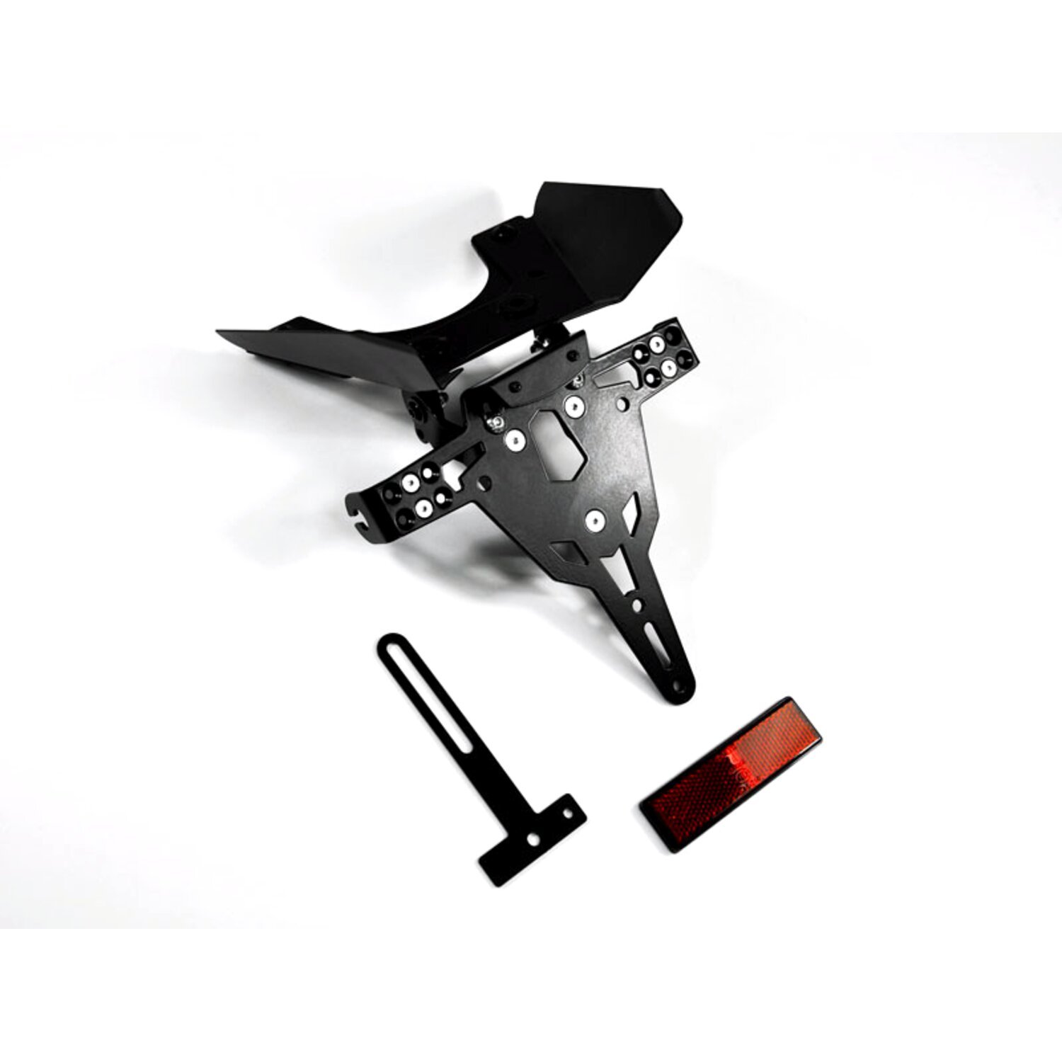 Zieger license plate bracket Pro, Black, Matte