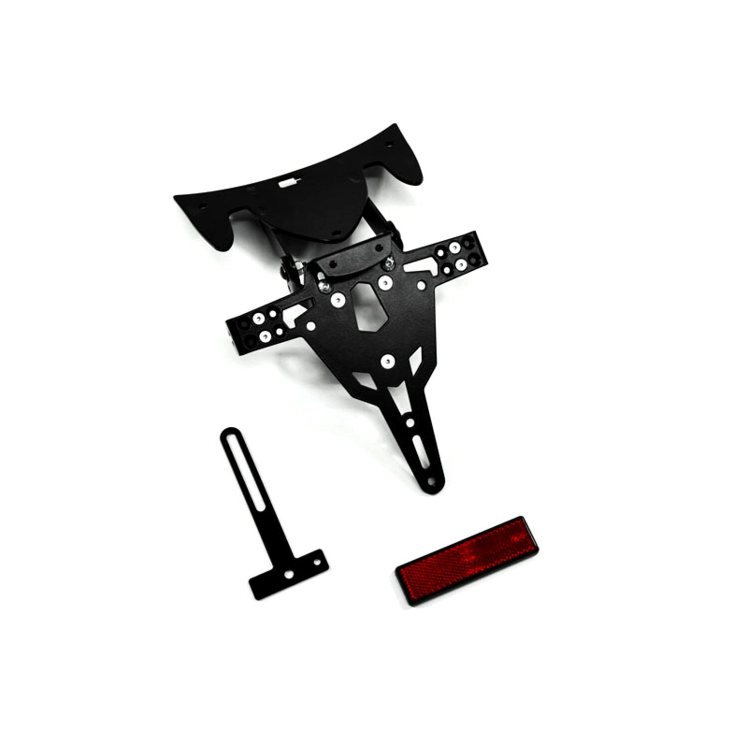 Zieger license plate bracket Pro, Black, Matte