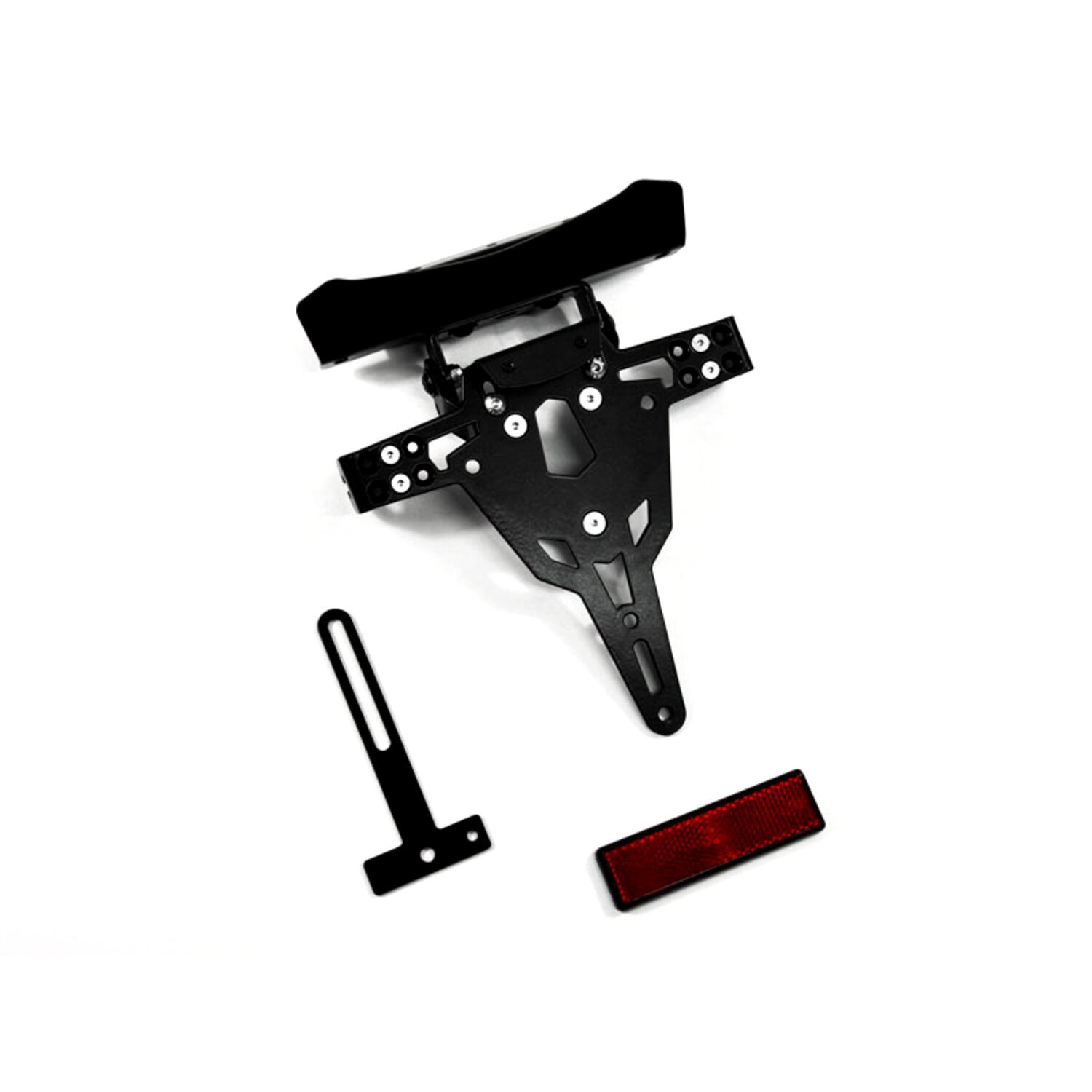 Zieger license plate bracket Pro, Black, Matte