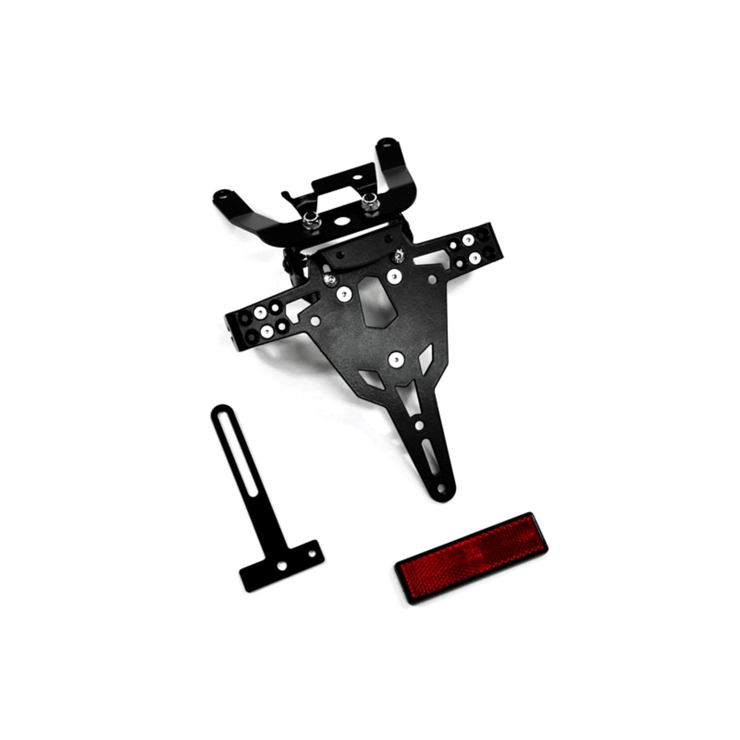 Zieger license plate bracket Pro, Black, Matte