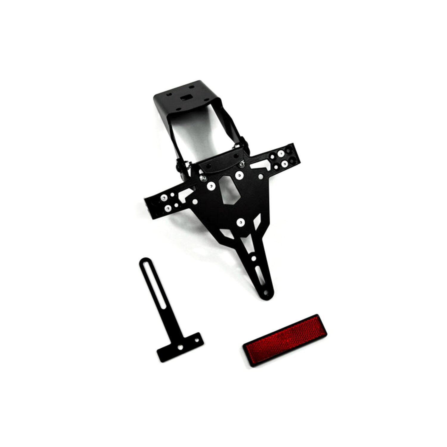 Zieger license plate bracket Pro, Black, Matte