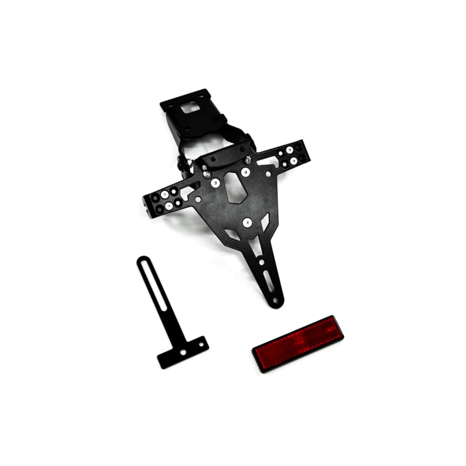 Zieger license plate bracket Pro, Black, Matte