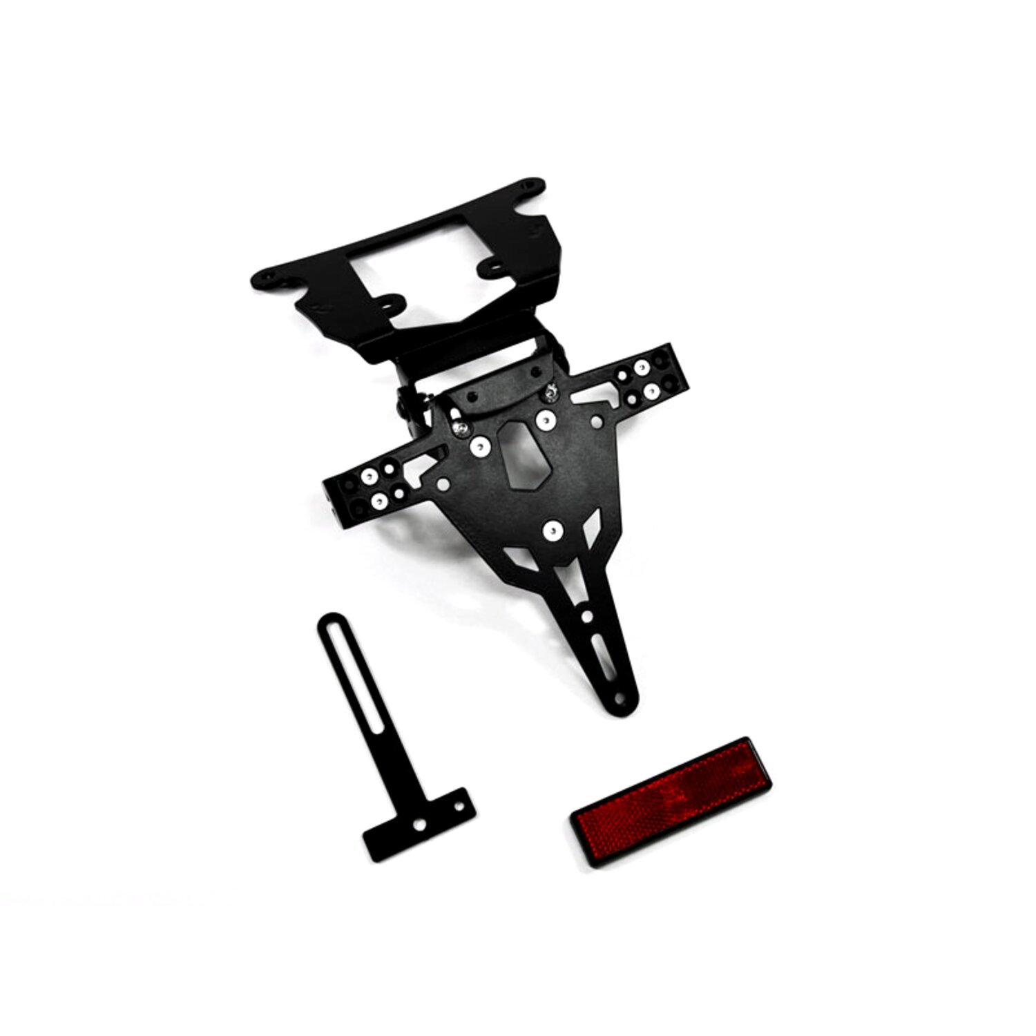 Zieger license plate bracket Pro, Black, Matte