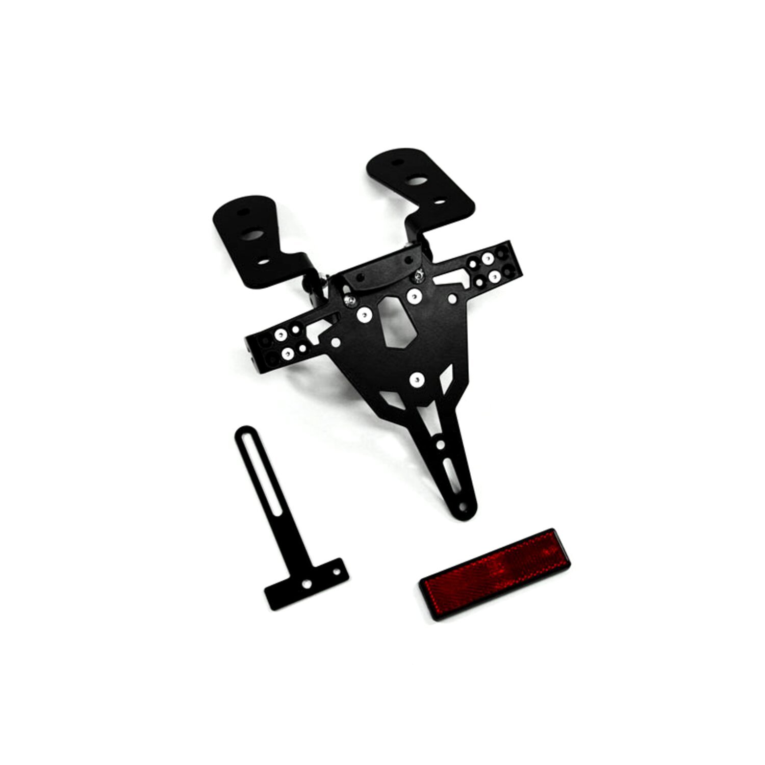 Zieger license plate bracket Pro, Black, Matte
