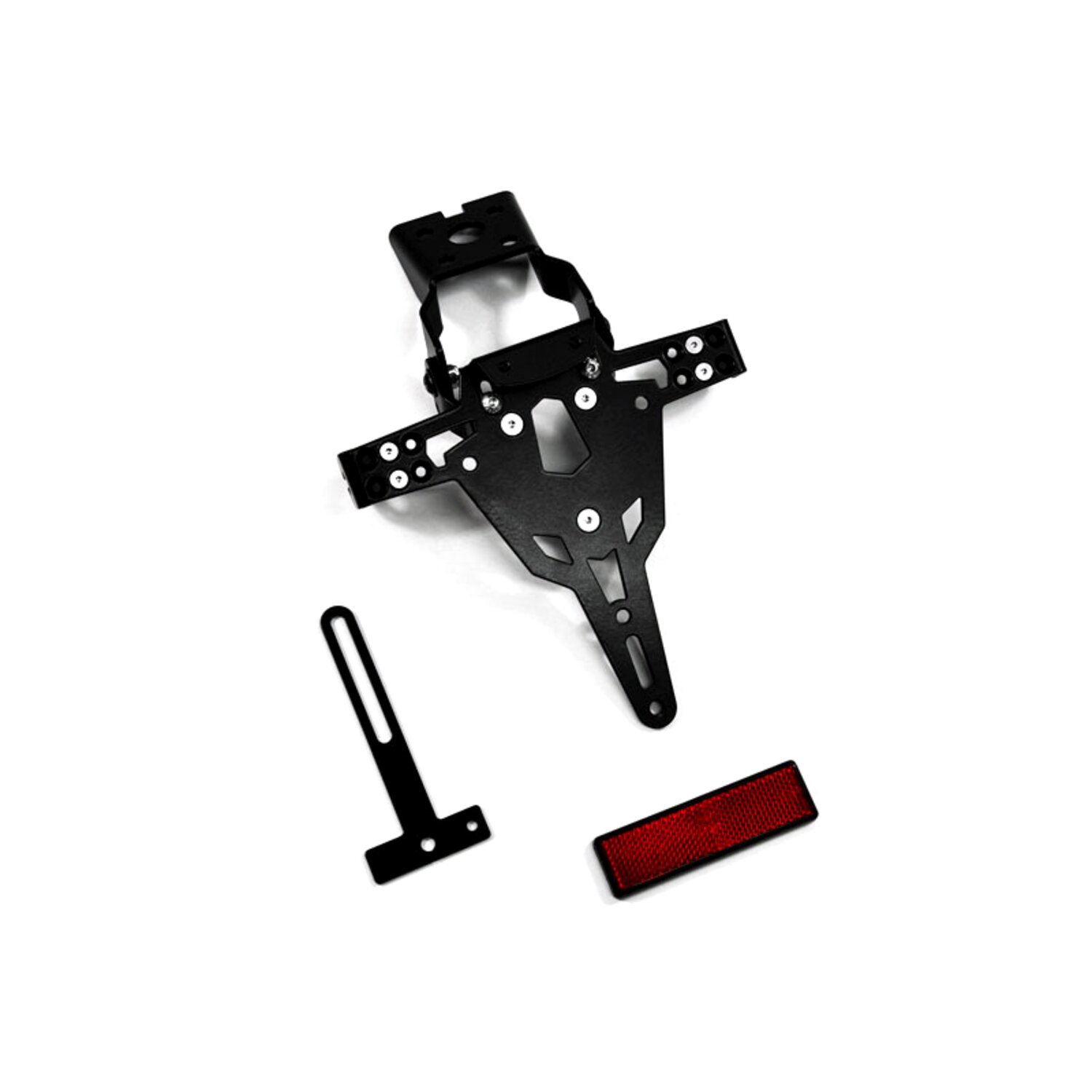 Zieger license plate bracket Pro, Black, Matte