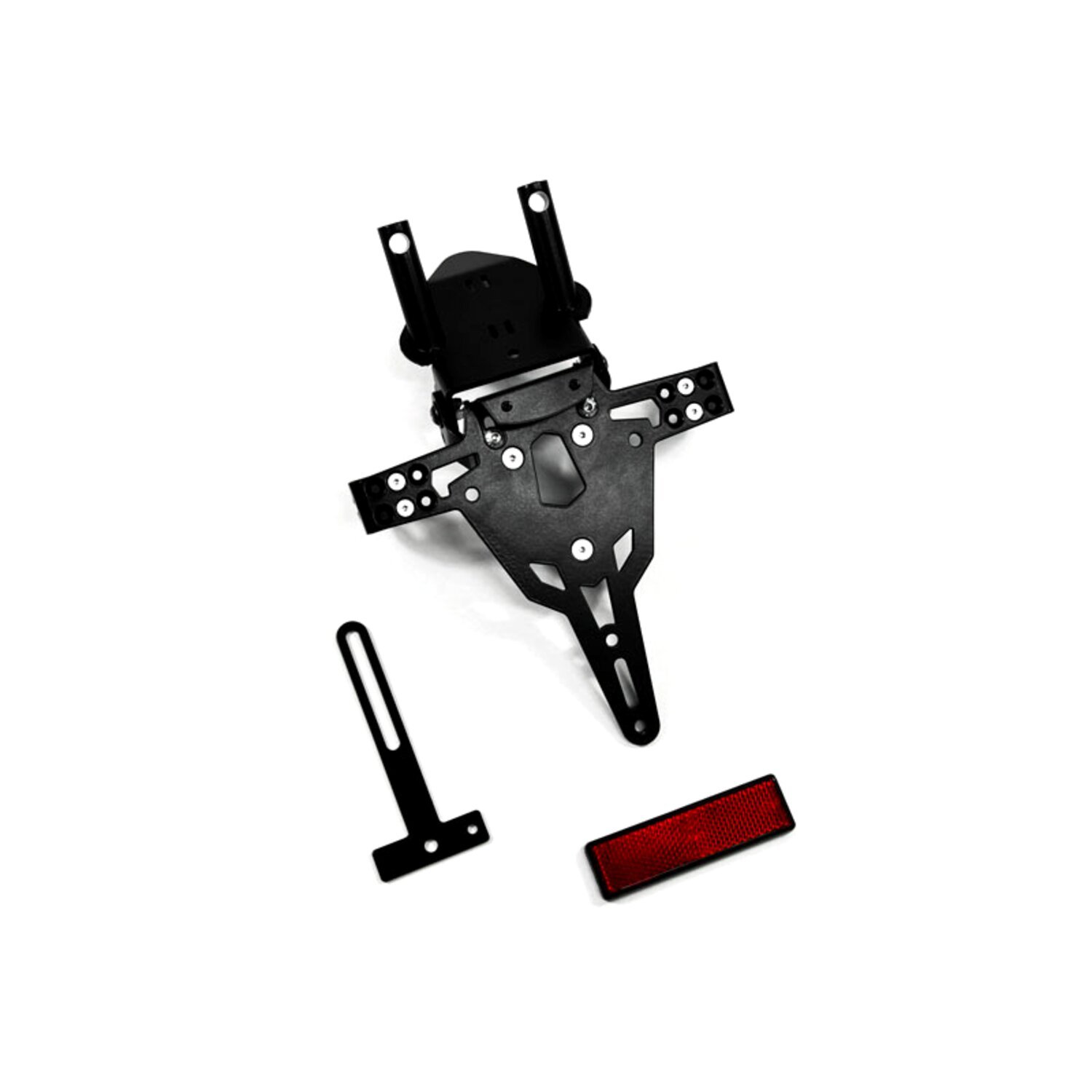 Zieger license plate bracket Pro, Black, Matte