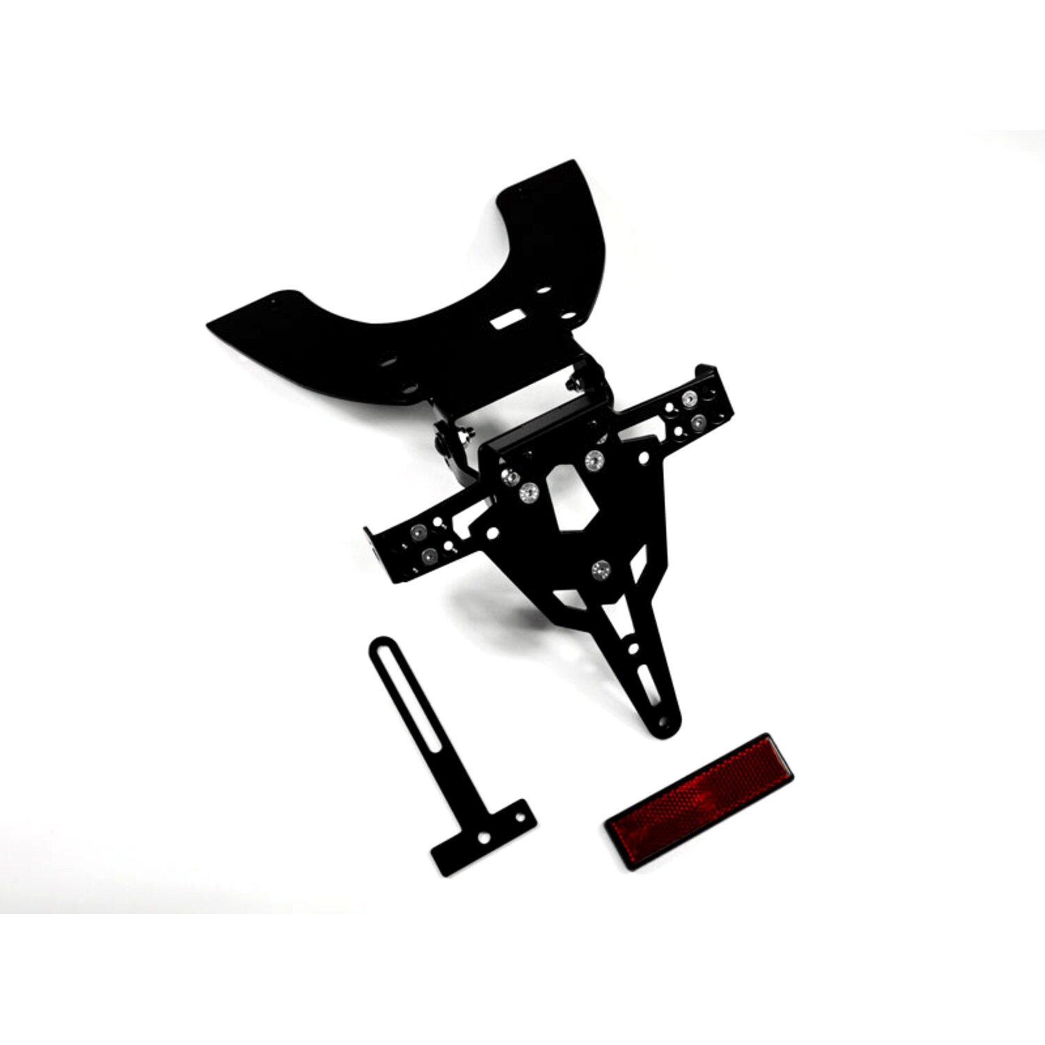 Zieger license plate bracket Pro, Black, Matte