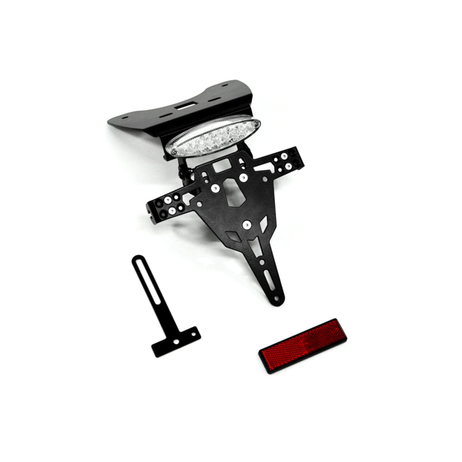Zieger license plate bracket Pro, Black, Matte