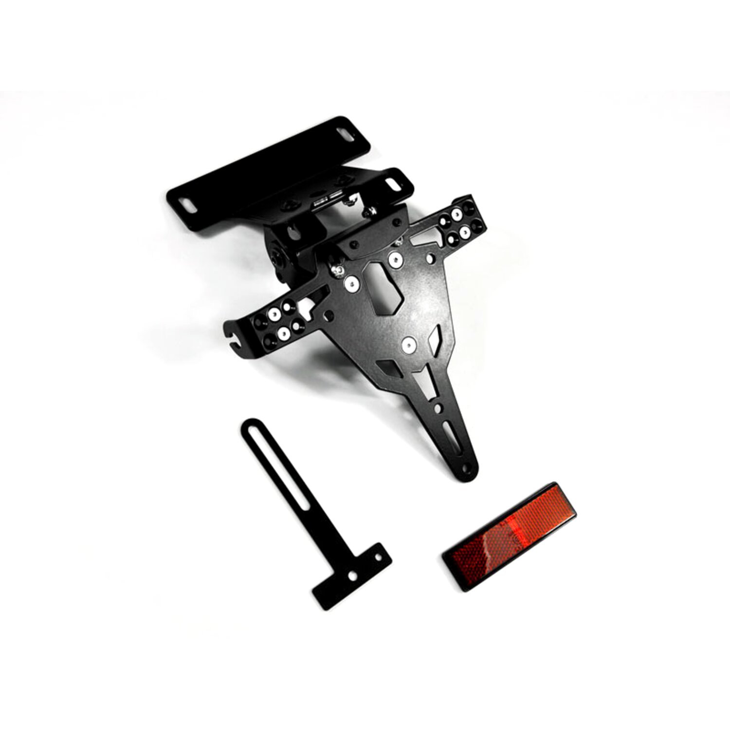Zieger license plate bracket Pro, Black, Matte